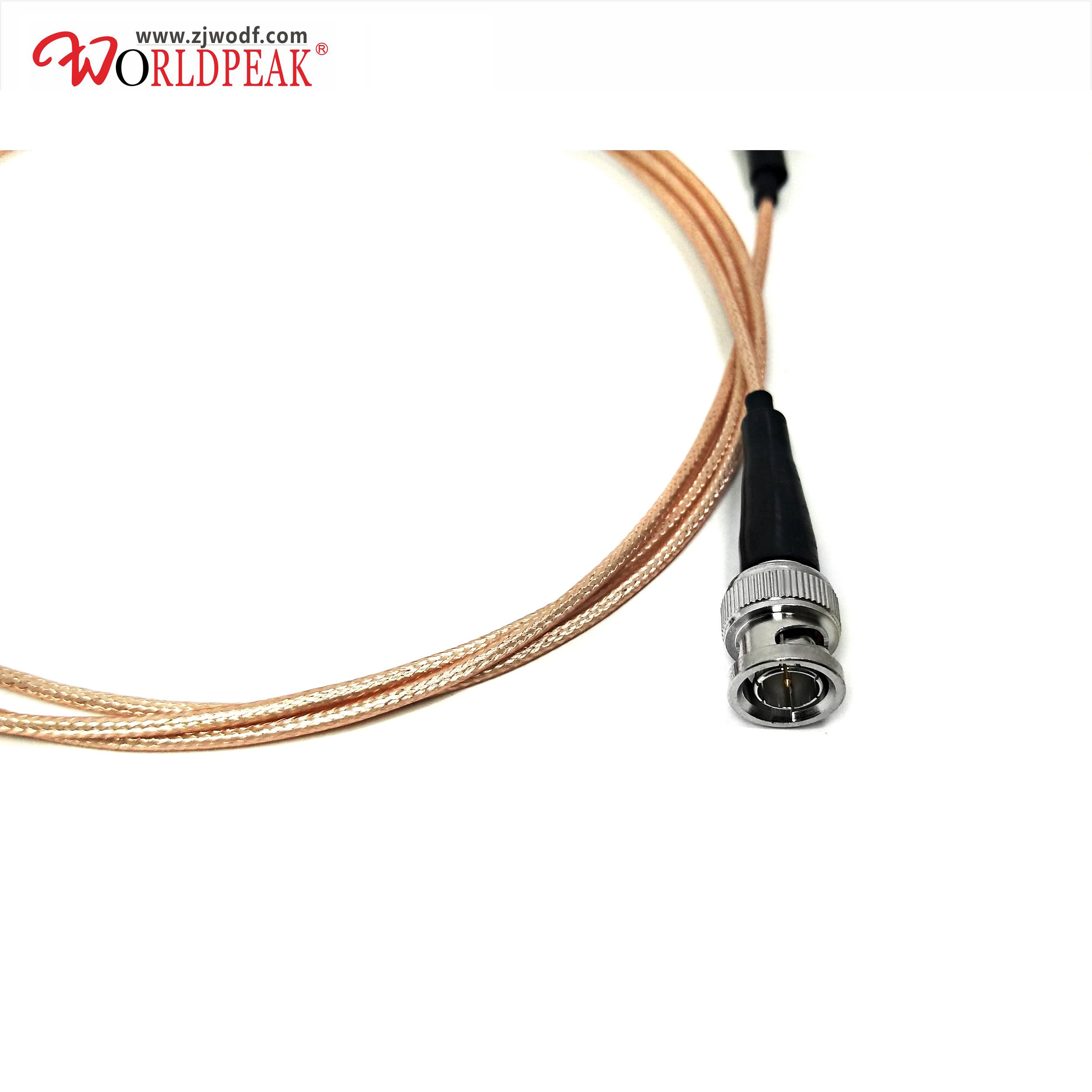 Slim SDI Cable BNC male Plug to BNC male plug Straight 75 Ohms RG179 RF patch Cable Assemblies for UHD 4K video