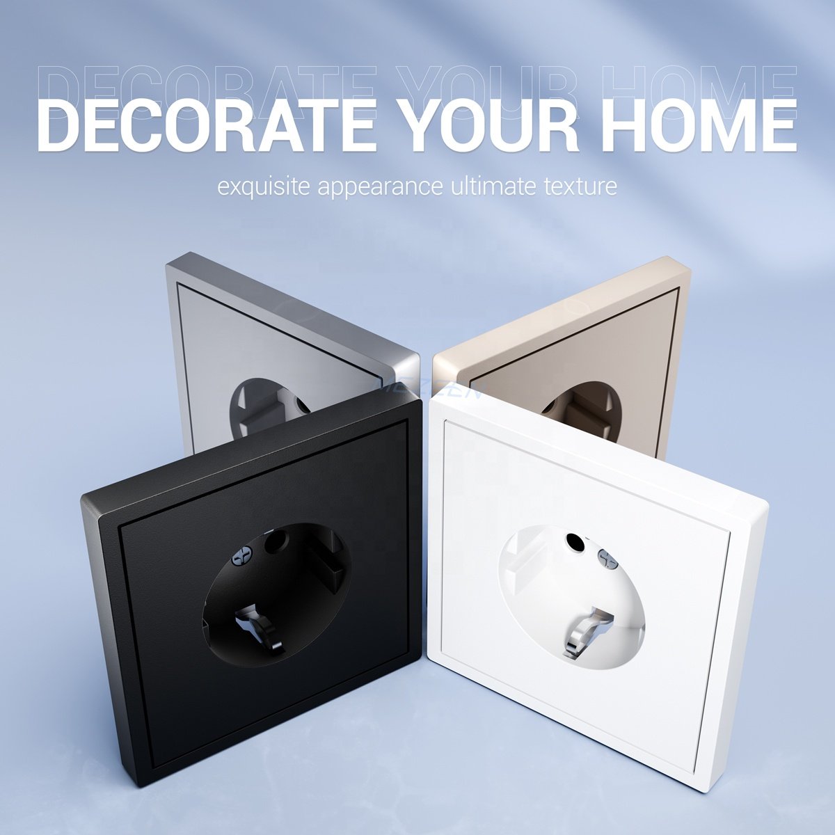 Professional Producing Plug And French Electrical Sockets Electric Power Wall Socket 16A 250V