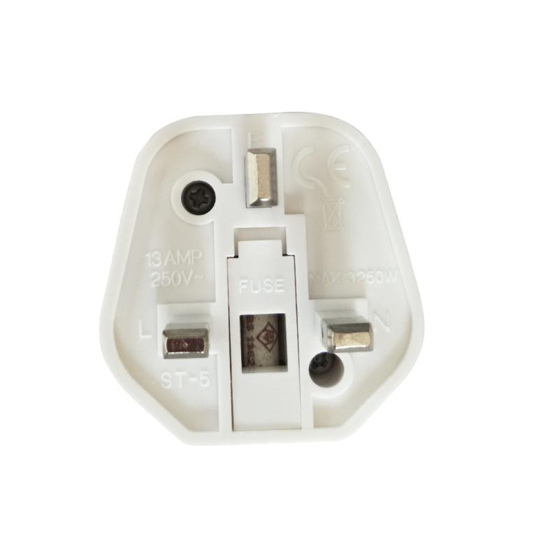 CE mark Europe to uk Dubai schuko plug with surge protector/Eu socket