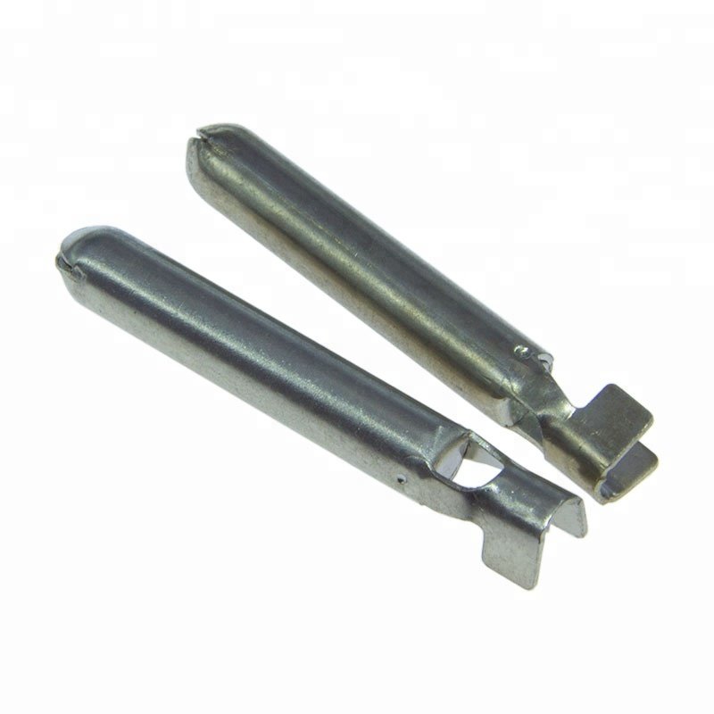 4.8 us power plug brass ground pin,plug insert hollow round pin