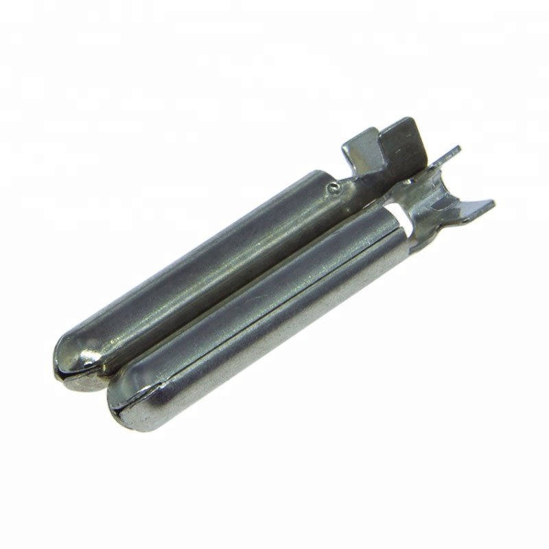 4.8 us power plug brass ground pin,plug insert hollow round pin