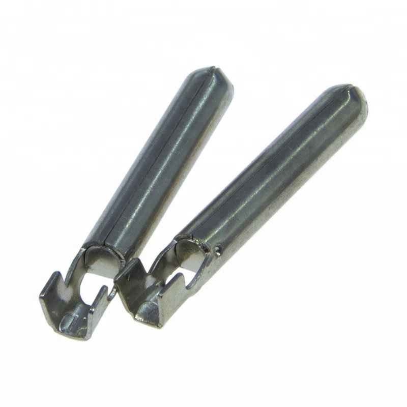 4.8 us power plug brass ground pin,plug insert hollow round pin