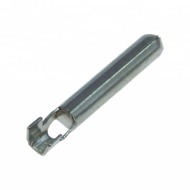 4.8 us power plug brass ground pin,plug insert hollow round pin