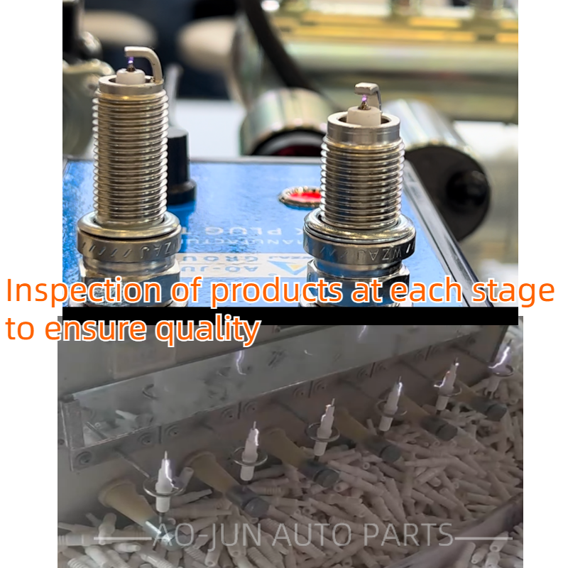 Wholesale Auto Parts bujia iridium Spark plug for Audi BMW For Dodge Geo MB Volvo BKR6EGP 7092