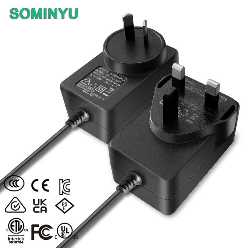 En62368 En60335 Certified 100 240V 50 60Hz AC to DC 12V 1.5A 18W Efficiency Level VI Power Adapter with EU Plug