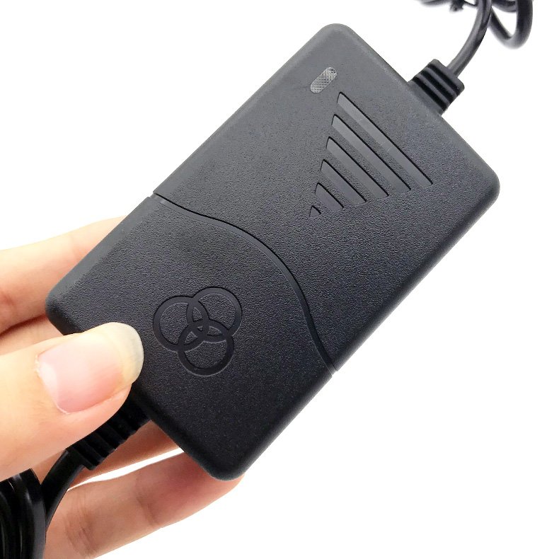 Factory Plastic housing Two-wire power adapter EU/UK/USA AC Plug 5.5*2.5/5.5*2.1mm DC Connector 12V 1A Power Adapter