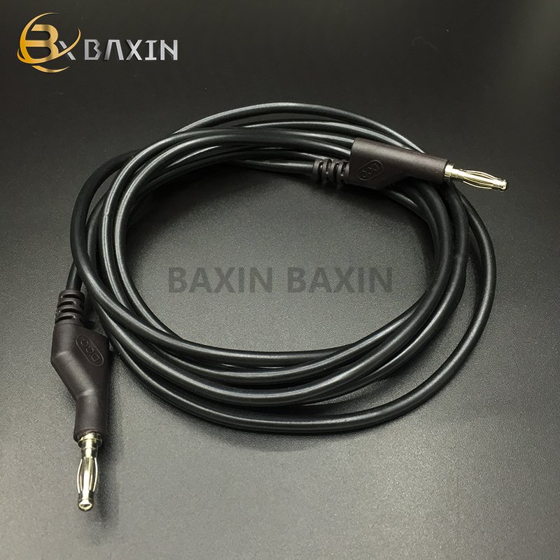 double Ended Stackable Banana Plug Male Jack high voltage silicone wire Multimeter Test Cable Lead Cord