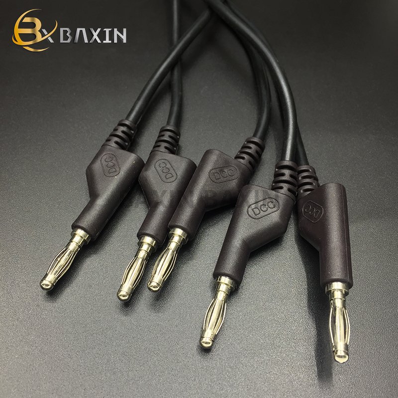double Ended Stackable Banana Plug Male Jack high voltage silicone wire Multimeter Test Cable Lead Cord