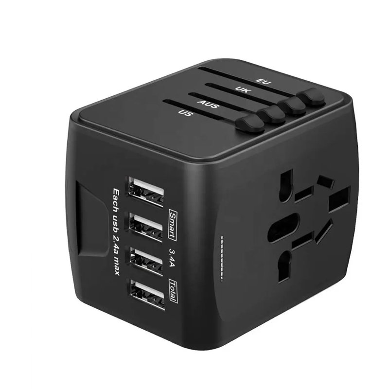 Travel Adapter Usb 20w Pd Wall Power Travel Adaptor Multi Plug Universal Travel Adapter