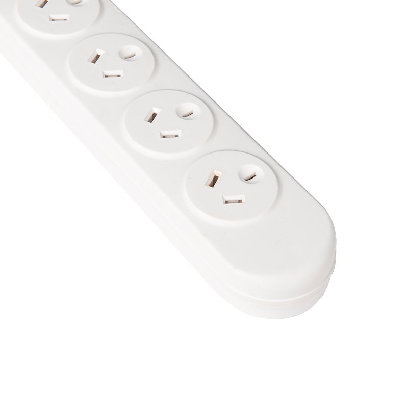 Australia Power Board 6 Way SAA AU Plug Overload Protector Multiple Outlets 10A 250V With Switches