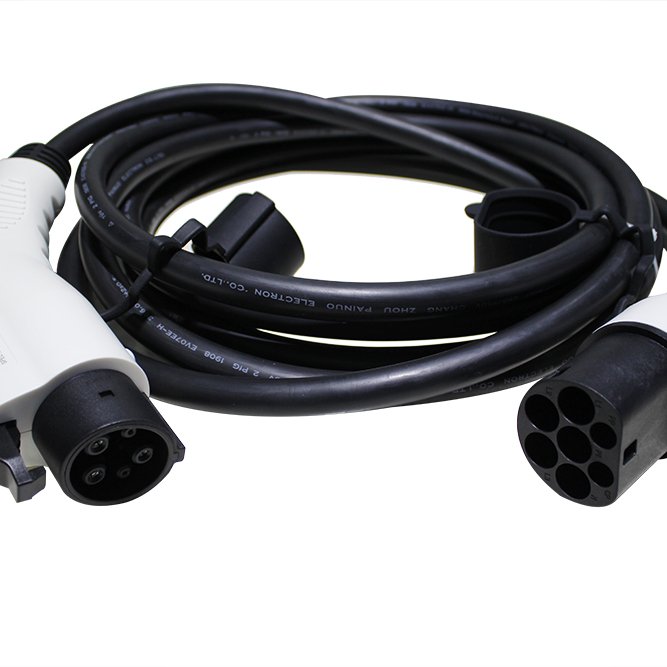 AC Adapter type 1 to type-2 mode 3 EV car Charger level3 charge plugs electric car charging accessories zeekr 001 accessories