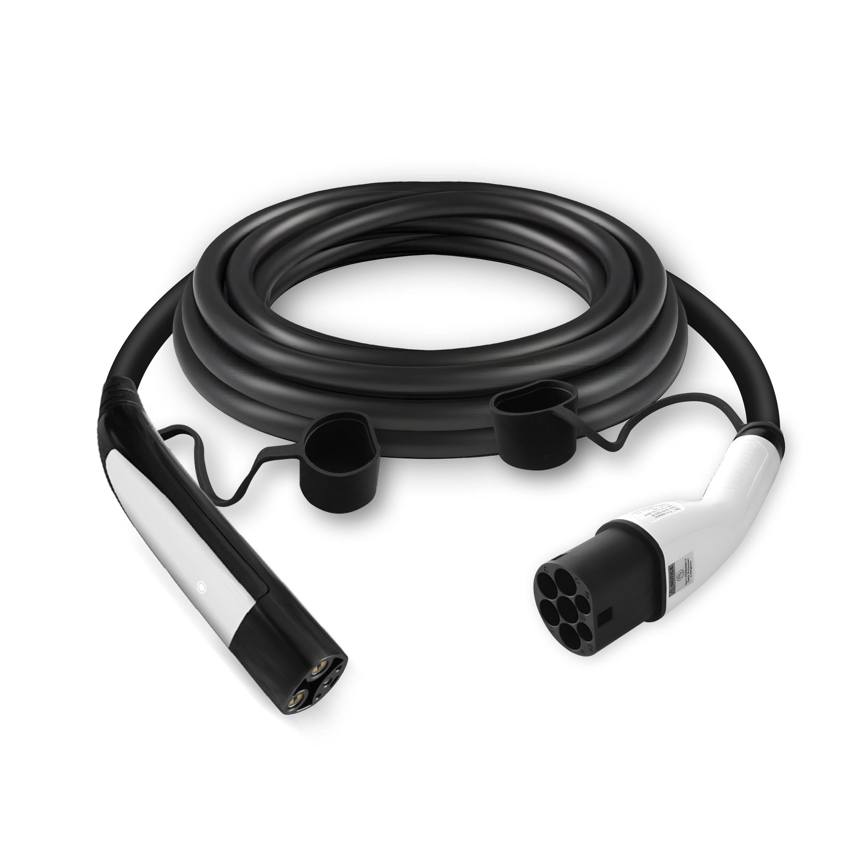 Zencar 32A 7.4kw Type 2 to NACS plug ev charging cable 5M mode 3 EV charging connector