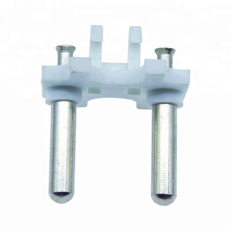 schuko plug insert. 16A europe plug insert. 4.8mm round brass pin