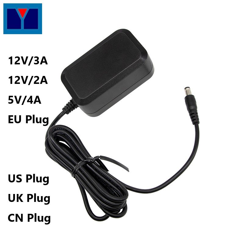 UK Plug 36W Max 12 volt ac adopter charger chargeurs carregadores power supply