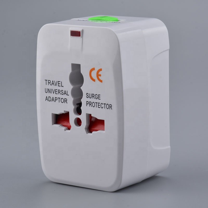 Worldwide International All in One Universal Travel Adaptor Wall AC Power Plug Adapter for USA EU UK AUS Cell Phone Laptop
