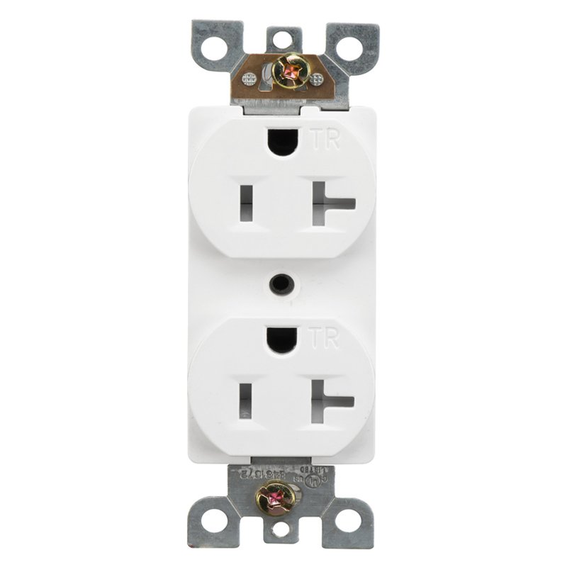 Hooanke 15A 125V US Electrical US Plug Duplex Power Receptacle Socket