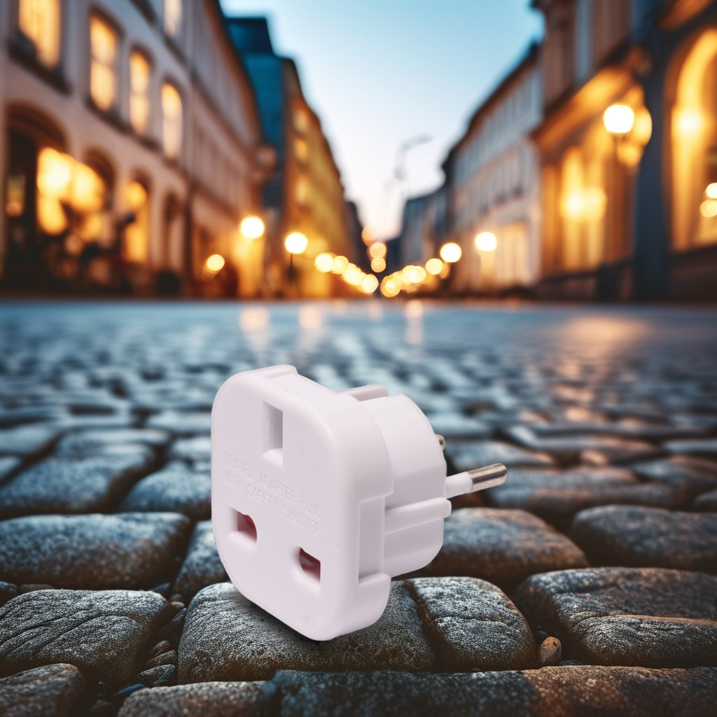 European Travel Adapter for UK to EU France Germany Spain Egypt China for Plugs & Sockets