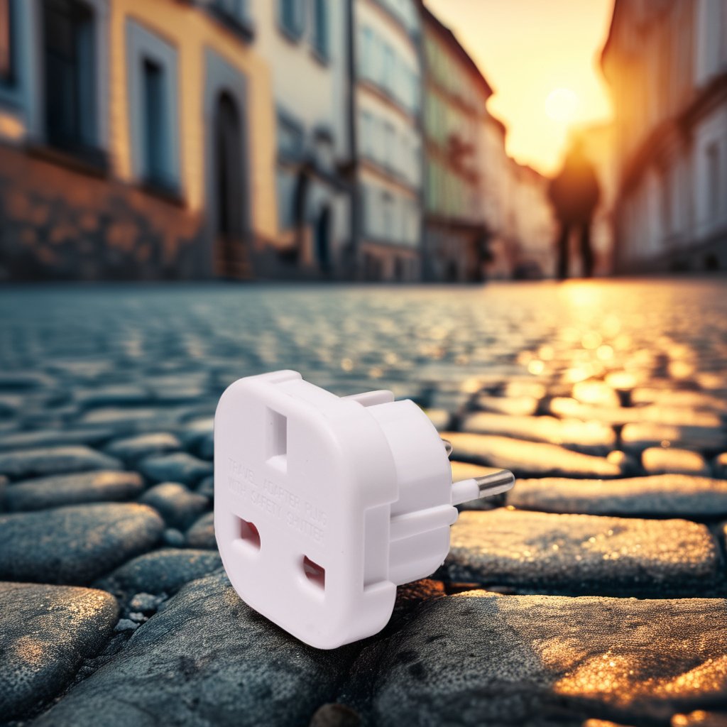 European Travel Adapter for UK to EU France Germany Spain Egypt China for Plugs & Sockets