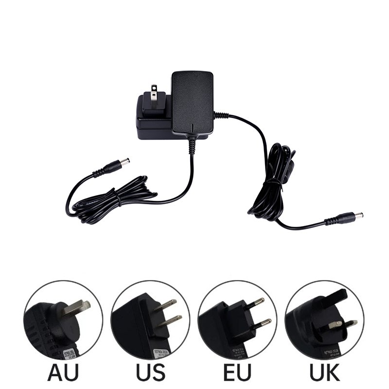 Interchangeable Plug Wall Mount Usb Power Adapter Ac Dc 5v 2.4a 2.5a 100-240v Universal Quick Cell Phone Charger