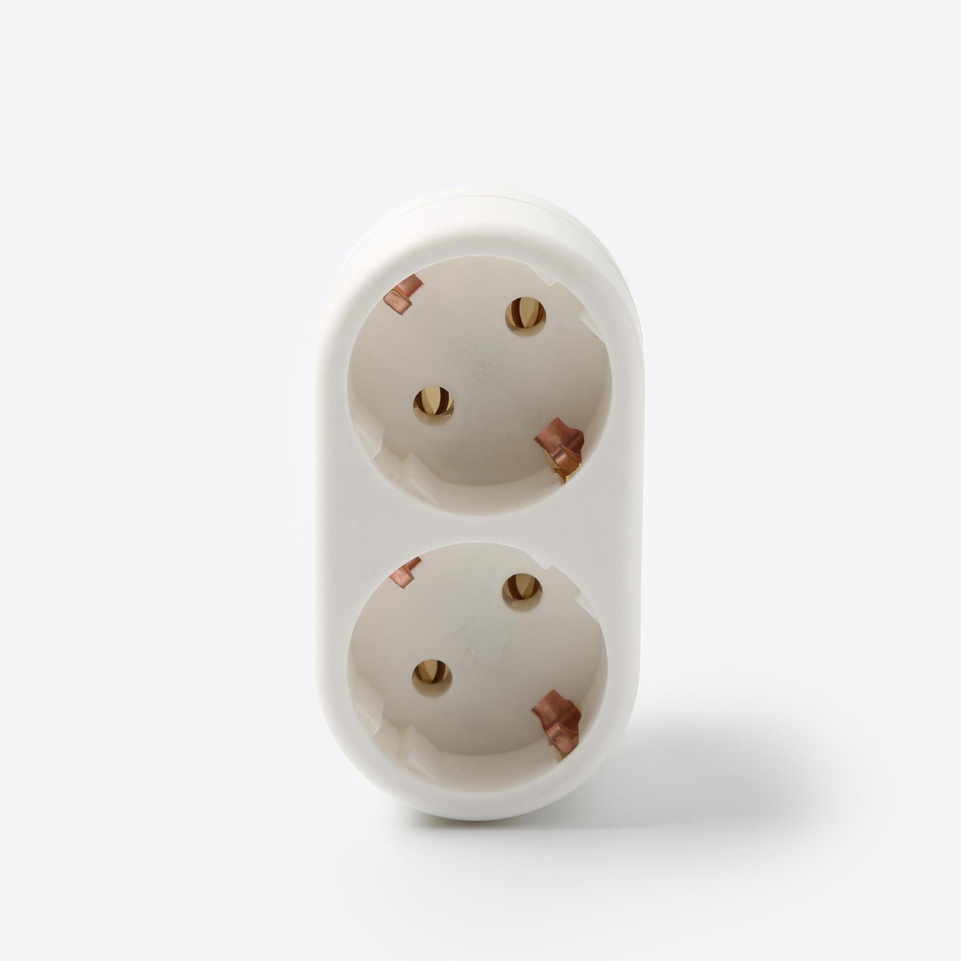2022 New EU Standard Plug With Multi Socket Travel Adapters for Home Office