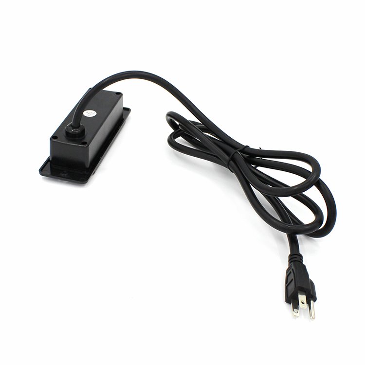 US/Canada power outlets strip electric sockets plug for table top desktop headboard furniture with USB metal plate multi color