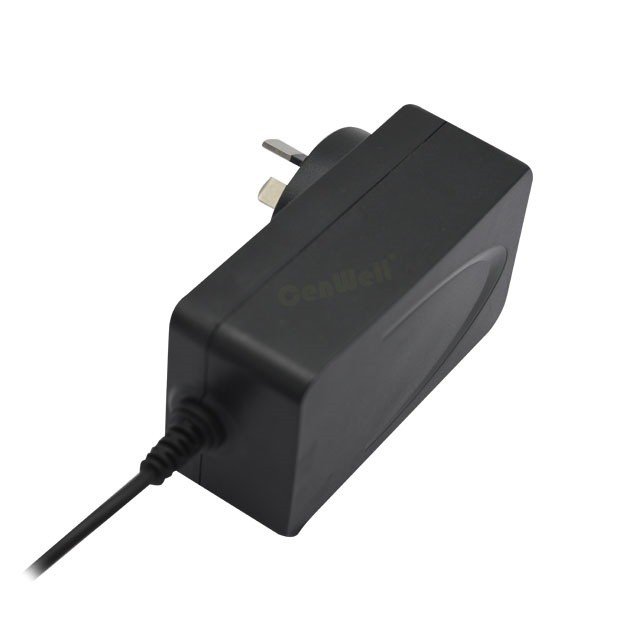 12vac 3.5a output power adapter with double plug us/au/eu
