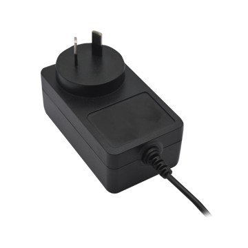 12vac 3.5a output power adapter with double plug us/au/eu