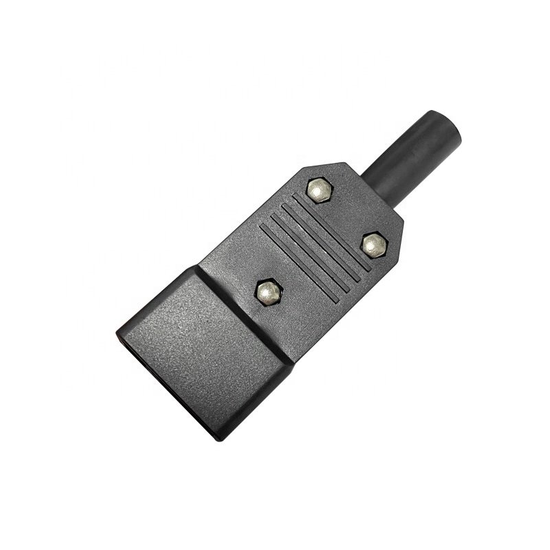 AC 250V 10A IEC C13 Female C14 Male Plug Power 3 Pin For UPS Car Battery Charging Plug