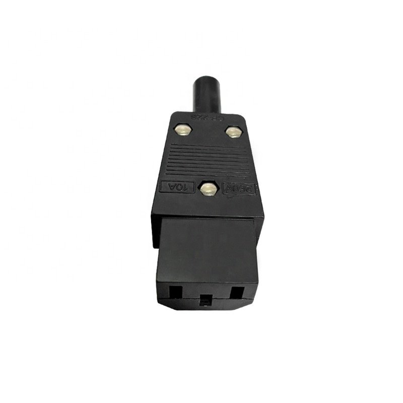 AC 250V 10A IEC C13 Female C14 Male Plug Power 3 Pin For UPS Car Battery Charging Plug
