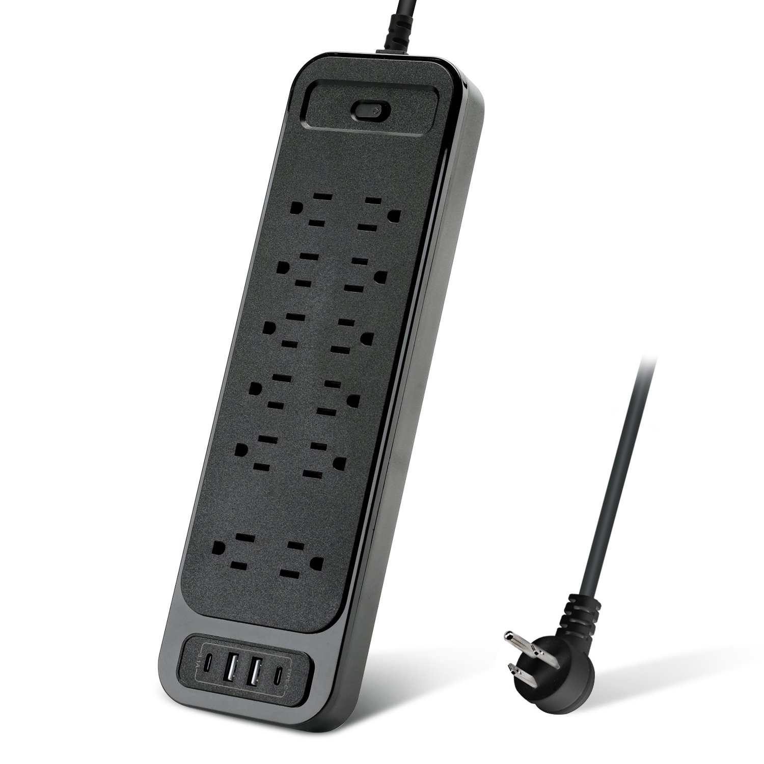 4USB 12US AC Multi-Plug us socket Surge Protector Power Strip with USB Socket Surge Protector Power Strip
