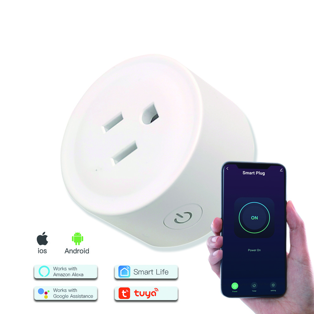 MVAVA 16A EU US UK smart home zigbee wireless remote control wifi smart electric outlet power socket plug with alexa and google