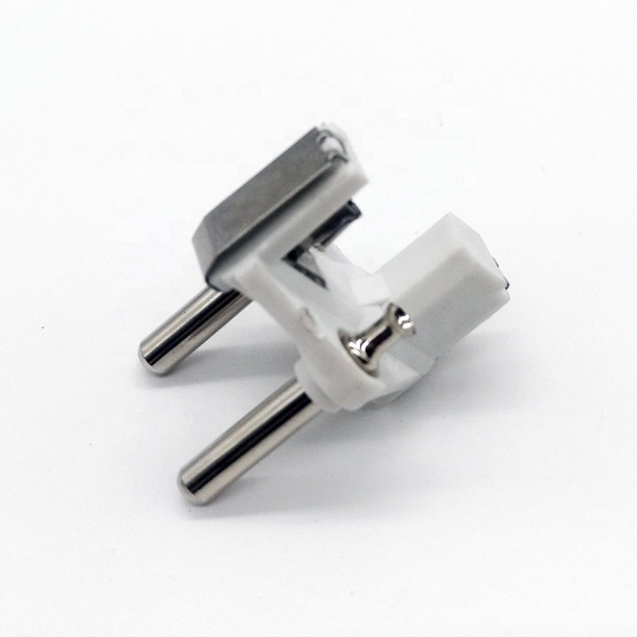 Standard Plug Insert Plug Hollow Pin Socket Plug Accessories Electrical Contacts and Contact Materials Two 2 Pin Brass Europe