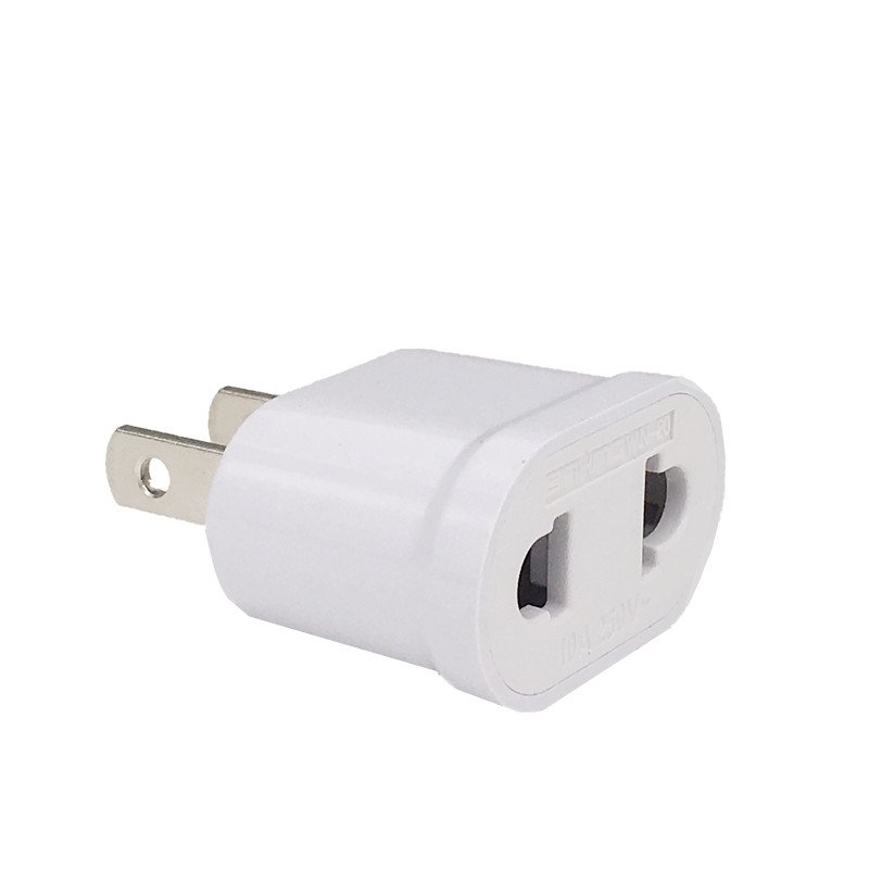 10A 250V EU KR Plug Adapter Japan CN US To EU Euro European Travel Adapter Electric Plug Power Cord Charger Sockets Outlet