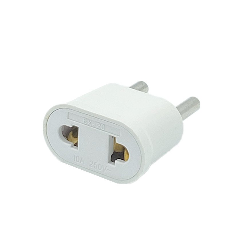 10A 250V EU KR Plug Adapter Japan CN US To EU Euro European Travel Adapter Electric Plug Power Cord Charger Sockets Outlet