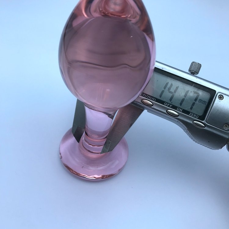 glass dildo Classic glass anal plug butt plug for lovers anal and vaginal masturbation