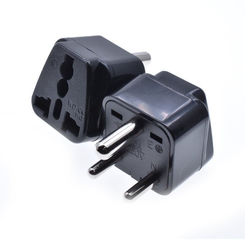 Hot Sales China Universal to South Africa India Type-D Type-M Plug Travel Adaptor adapter 10A CE RoHS Travel For Sri Lanka Nepal