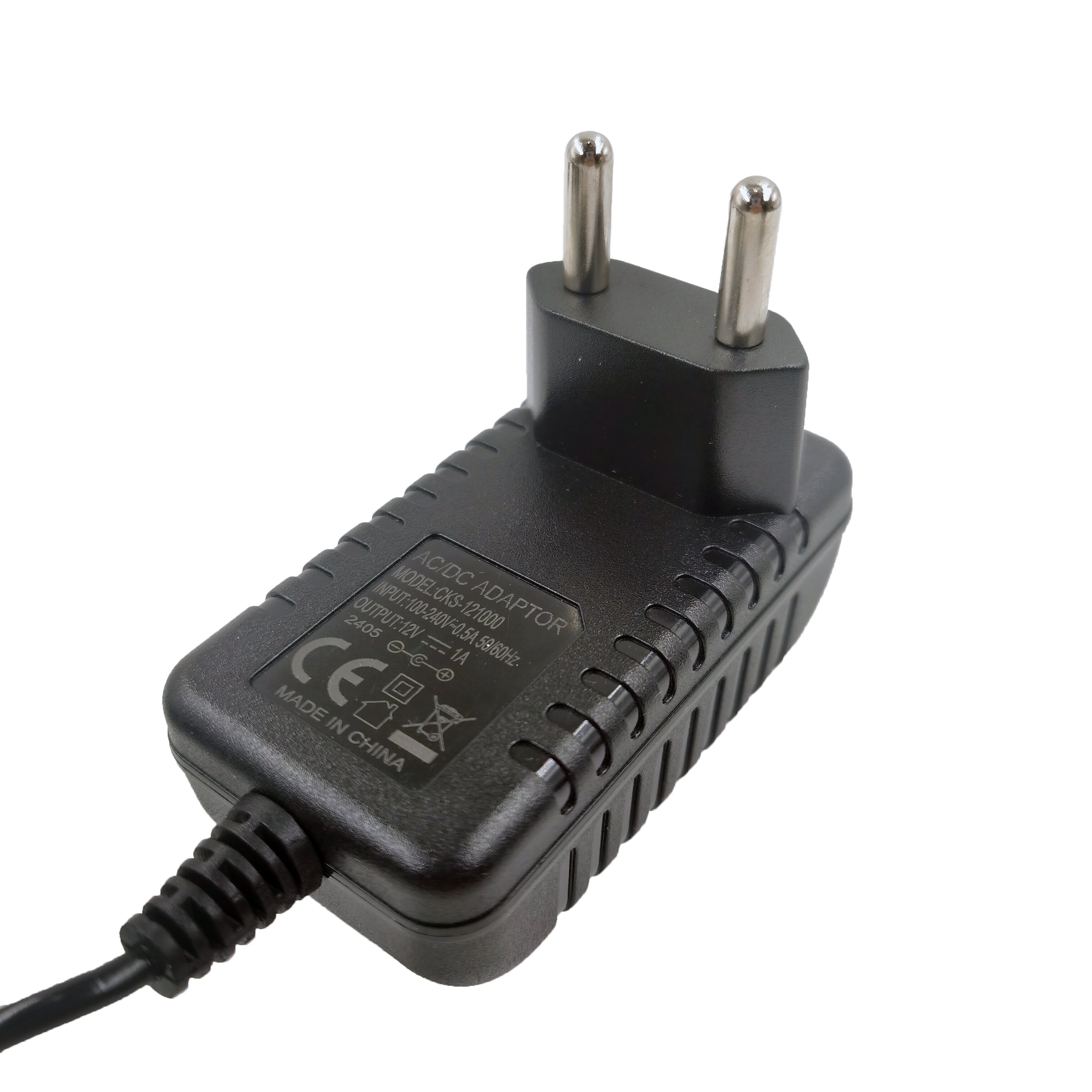 6v1a 5v1a 12v1a 24v 0.5a India ac plug IN jack 12v 1a led cctv switching power adapter with 2.1mm tip