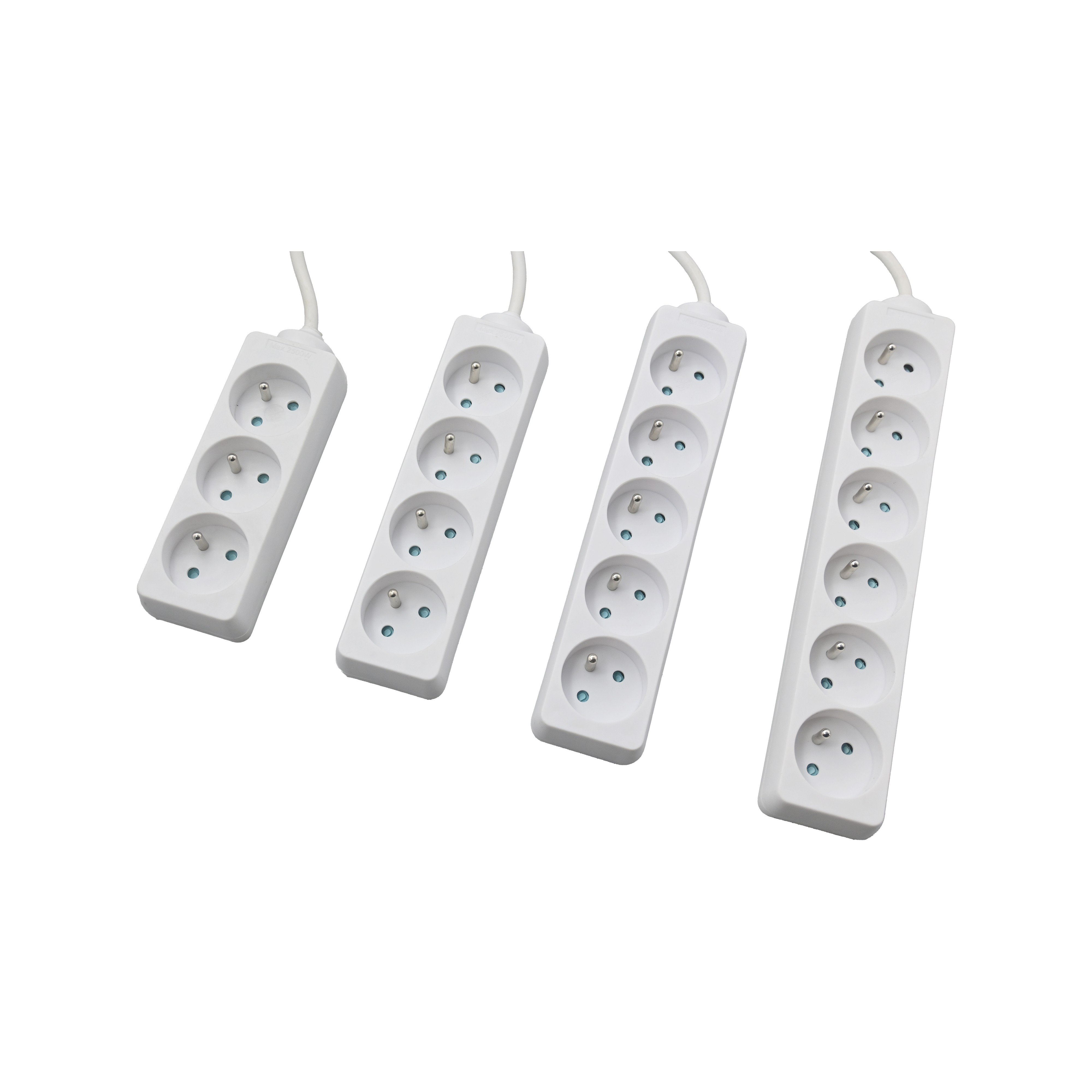E-SUN Hot Sell Plugs And Sockets EU Plug Power Strip Power Strip Extension Socket