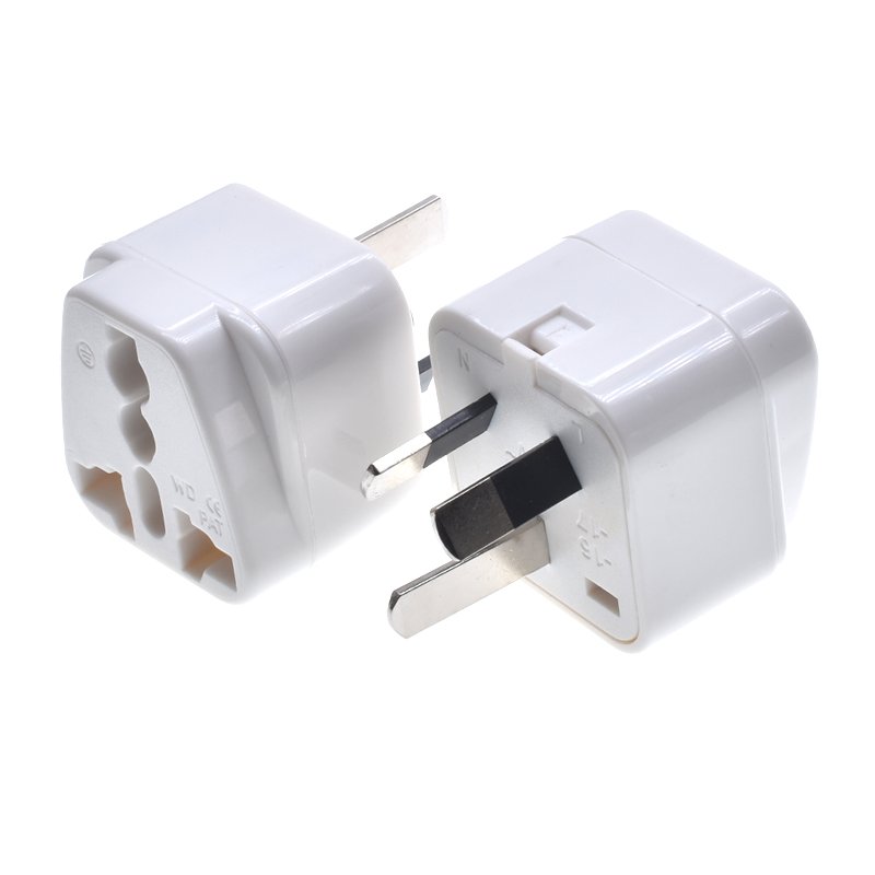 New AU plug adapter Type I Insulated function socket Universal EU/UK/AU/US to AU 3 pins plug travel conversion plug