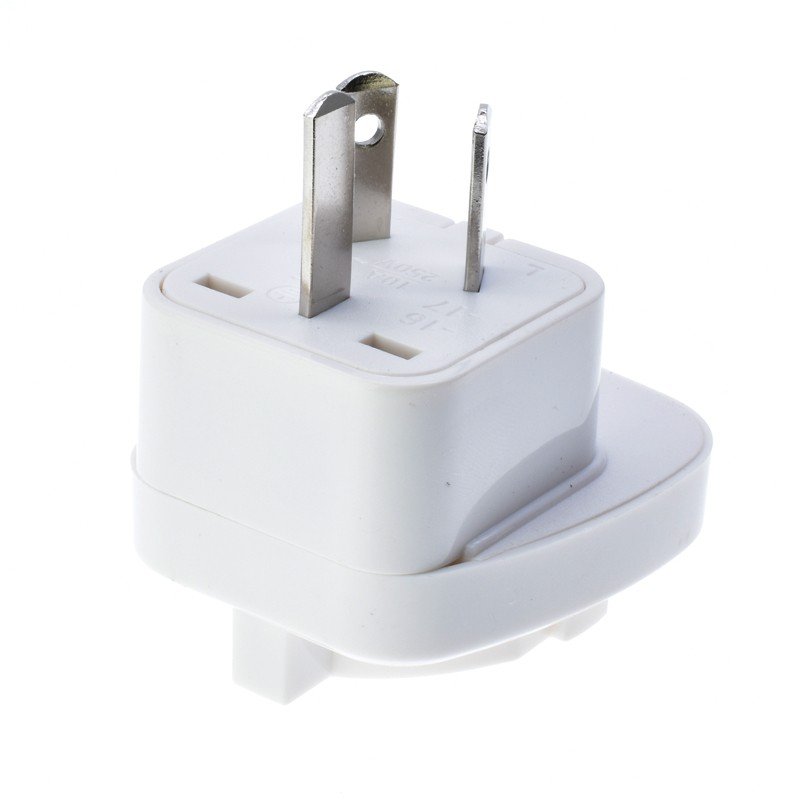 Grounding Schuko Australia USA European travel adapter us to au UK US AU power plug converter CE