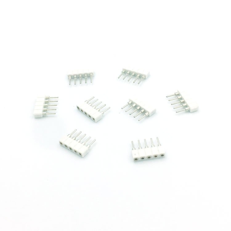 DEYCONN RGB LED Light Bar 5PIN Plug With PH2.0mm Pitch 5pin Round Hole Female Header Connector Accessories
