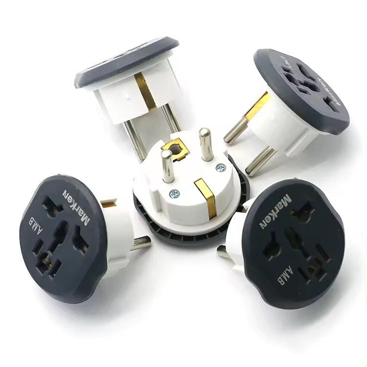 High Quality Factory Direct Universal Adapter 16A 250 Volt Power Supply Standard European Plug Converter