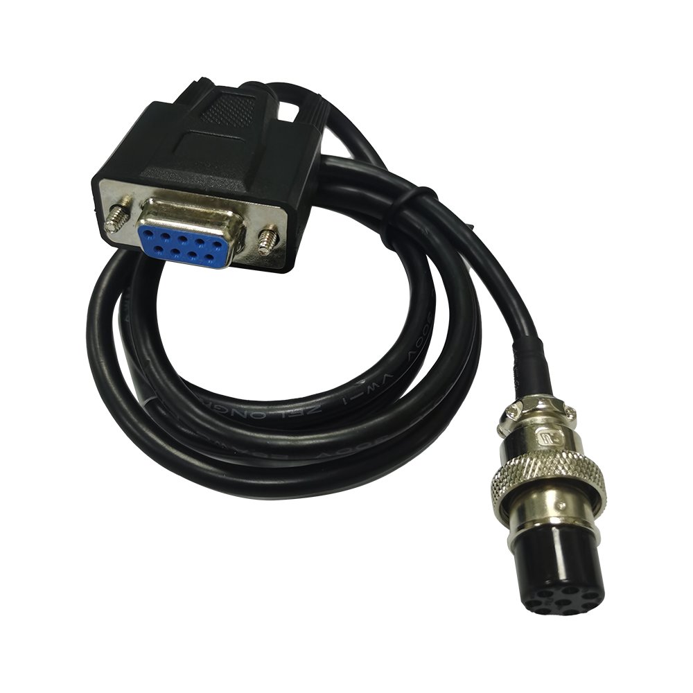 8-Pin Double Shielded Wire Aviation Plug DUSB 9-Pin Female Industrial Equipment Signal Control Harness Computer Applications