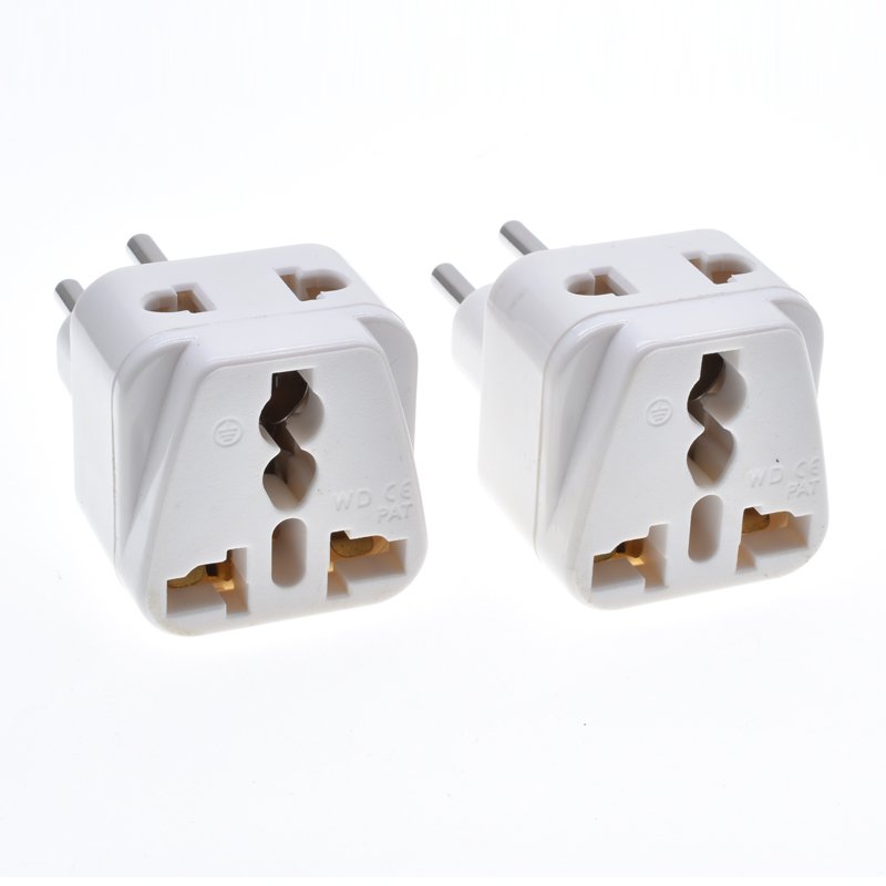 Hot Universal to Swiss Switzerland wall plug travel adapter 10A two to one extension converter Type-J Connector