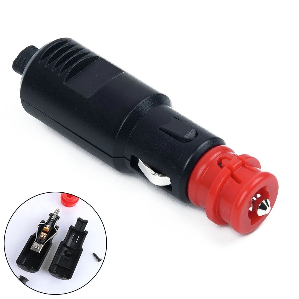 12V-24V Male Auto Car Cigars Cigarette Lighters Socket Plug Connector Volt