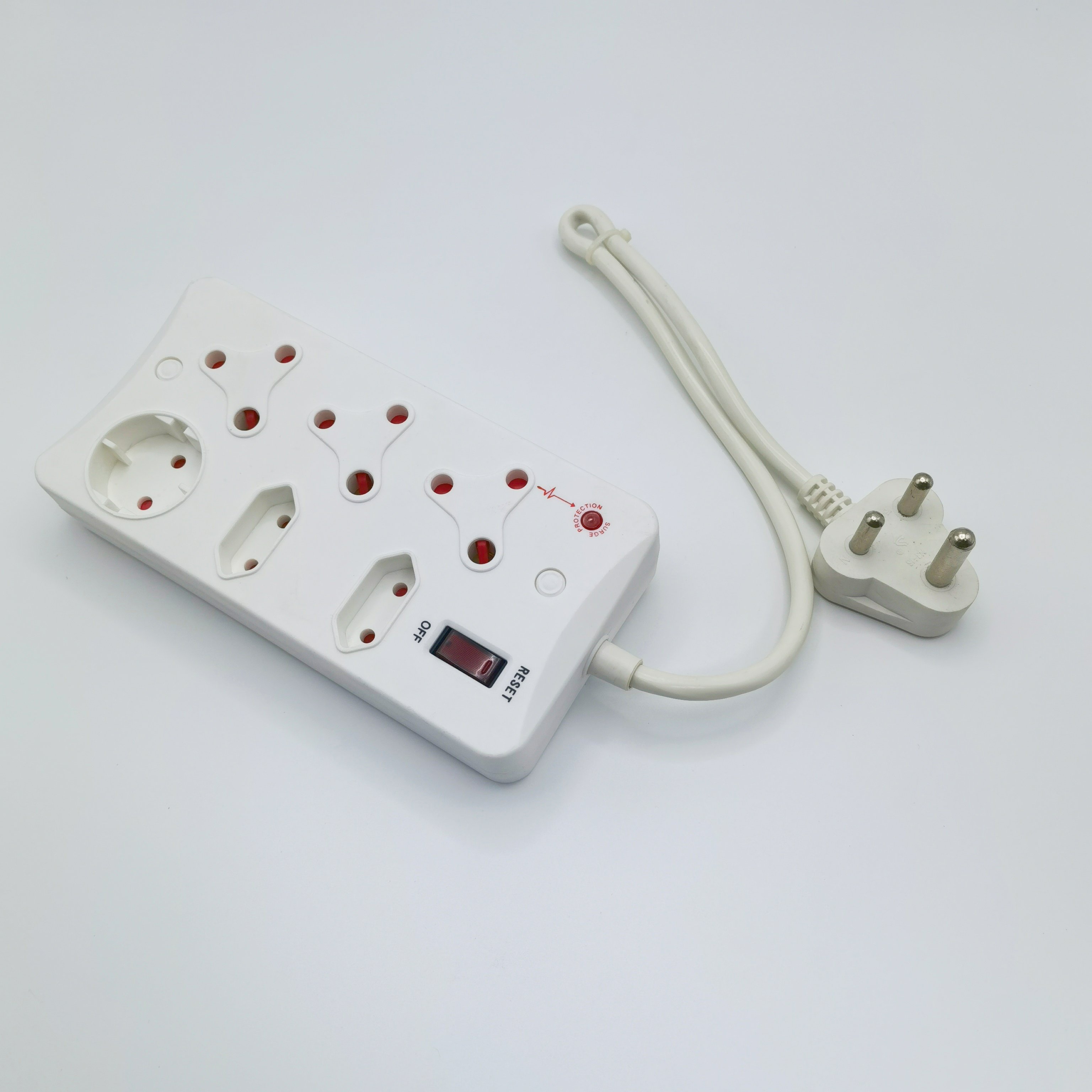 Tabletop 6 outlet Sockets Travel Phone Home Universal multiple power strip Desk Plugs Socket
