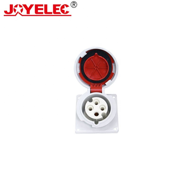 JOYELEC QY1506 4PIN 32A New Waterproof and Dustproof Plug and Socket Industrial Power Wiring Connector