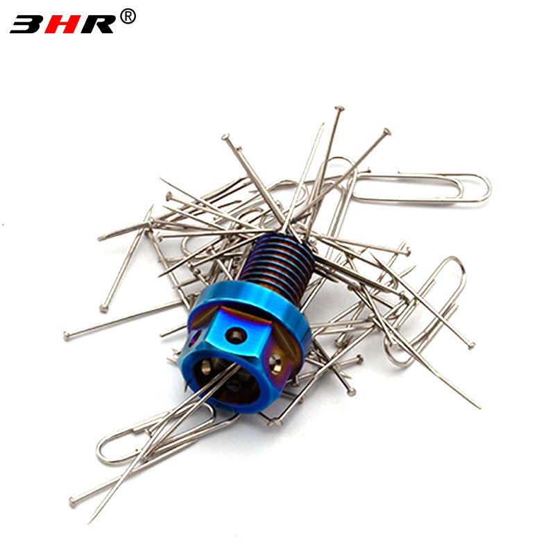 3HR Gr.5 Titanium Alloy Oil Drain Plug Ti-6Al-4V Gear Oil Drain Plug with Powerful Magnetic