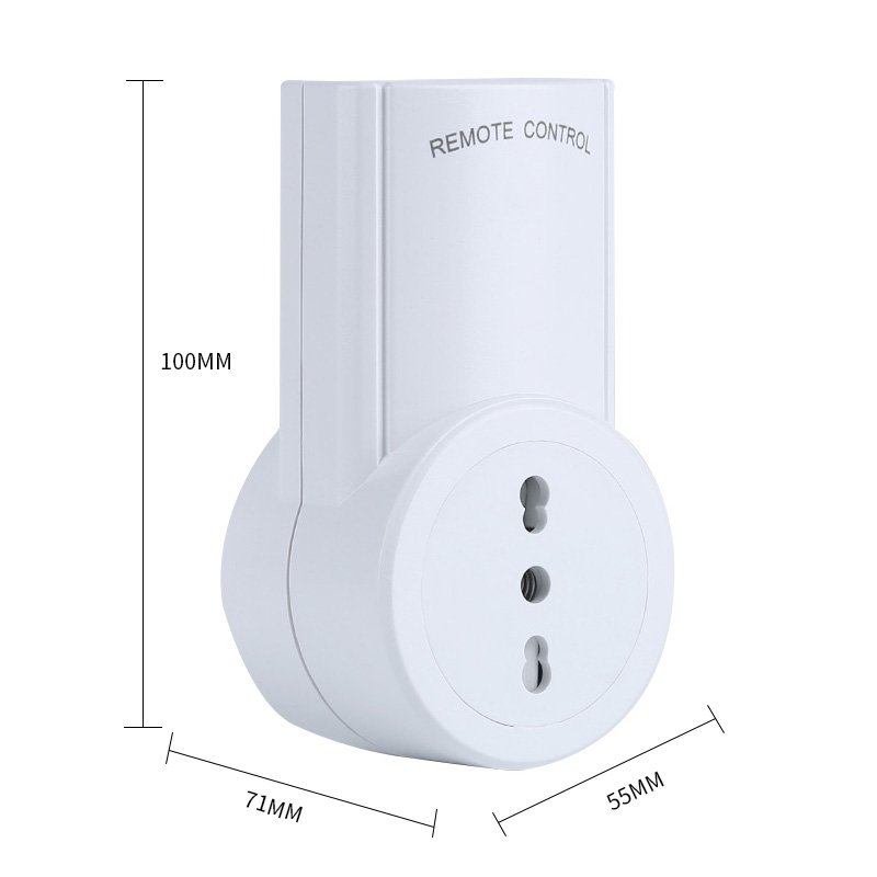 Electrical Plug 10A 230V Italy Outlet with 2 Remote Controller