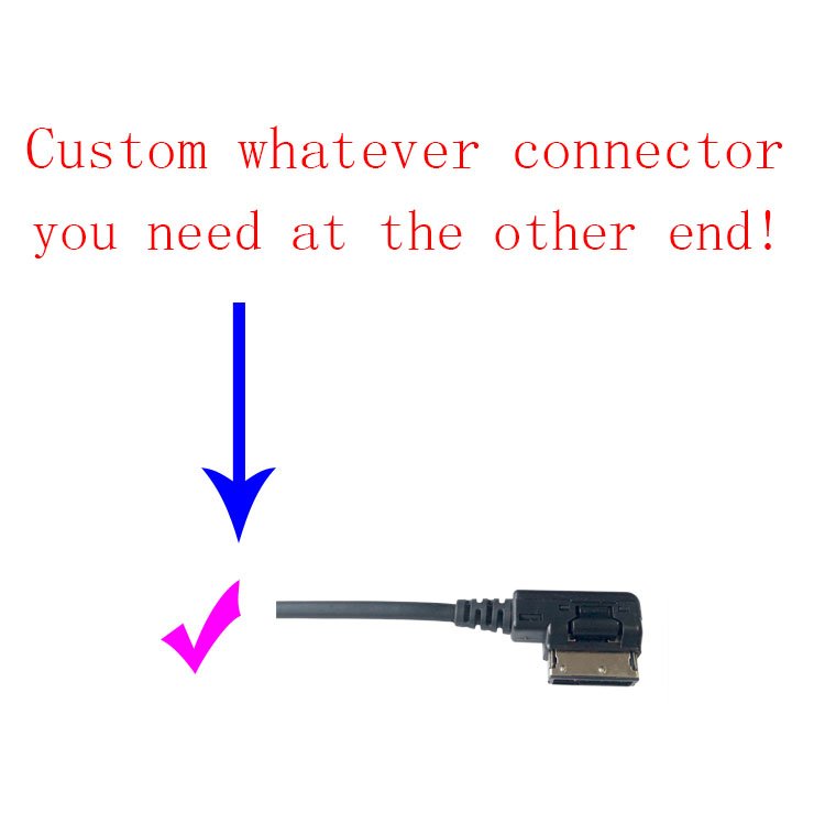 oem cable car audio wiring harness 30pin AMI G63 plug to PH 2.0 connector auto power wiring harness